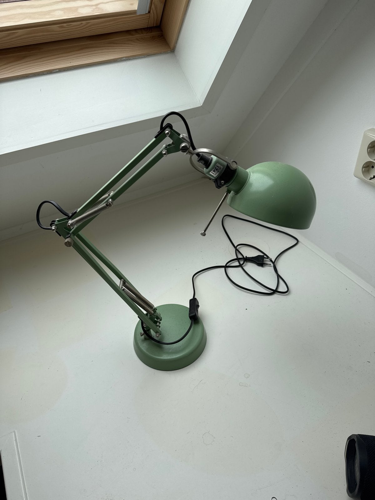 IKEA FORSÅ Bureaulamp - Groen, Ophalen, Bureaulamp, Gebruikt, Groen