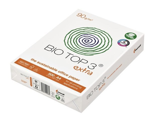 Bio Top 3 papier A4, Ophalen of Verzenden, Nieuw