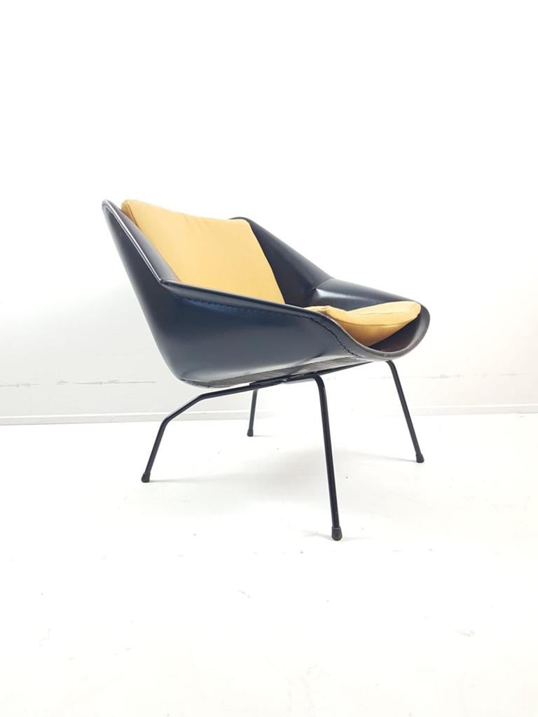 Vintage fauteuil Cees Braakman for Pastoe FM08, Gebruikt, Stof, Pastoe, .
