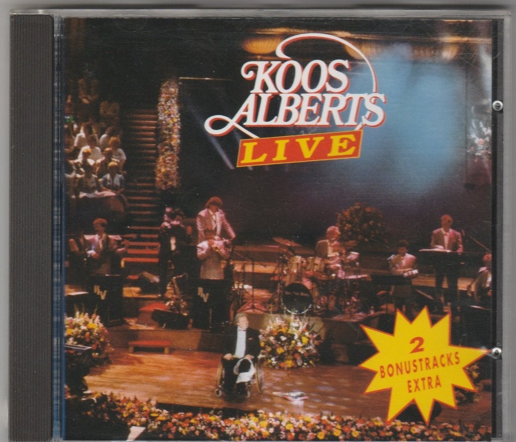 Cd 515 - koos alberts: live + mijn mooiste kerstfeest + zola, Ophalen of Verzenden, Zo goed als nieuw, Nederlandstalig
