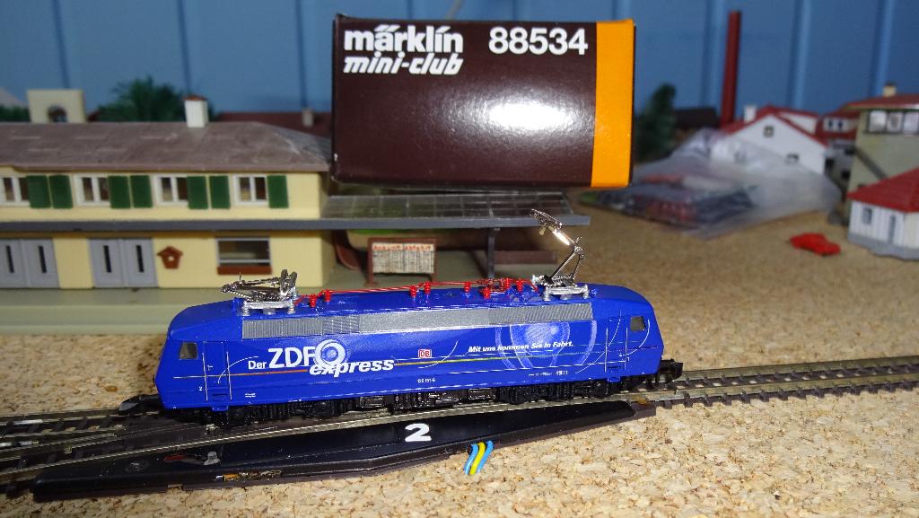 marklin z marklin miniclub spoor z., Wisselstroom, Gebruikt, Locomotief, Verzenden