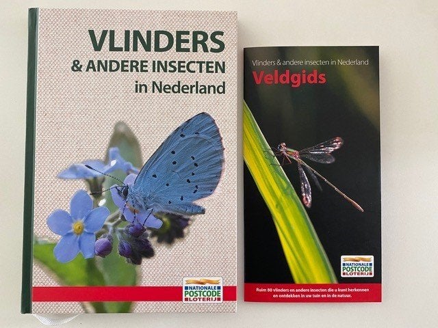 Postcodeloterij Vlinders en andere insecten in Nederland, Ophalen of Verzenden, Zo goed als nieuw, Nationale Postcode Loterij