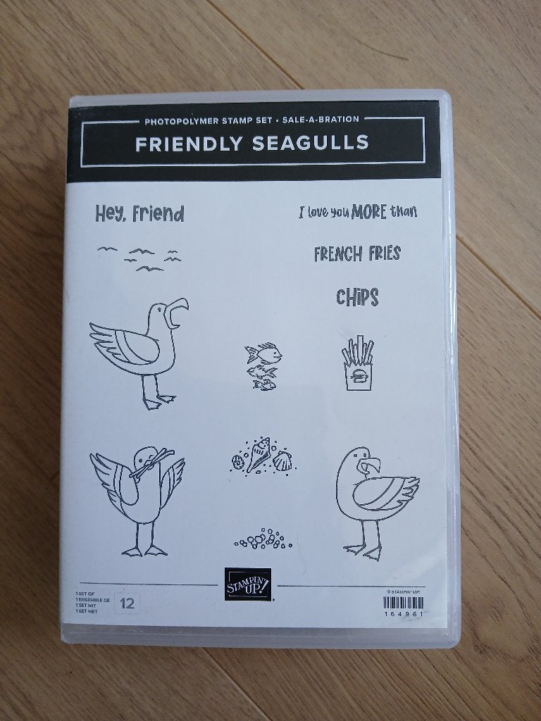 Stempelsets stampin up, Ophalen, Zo goed als nieuw, Clearstamp