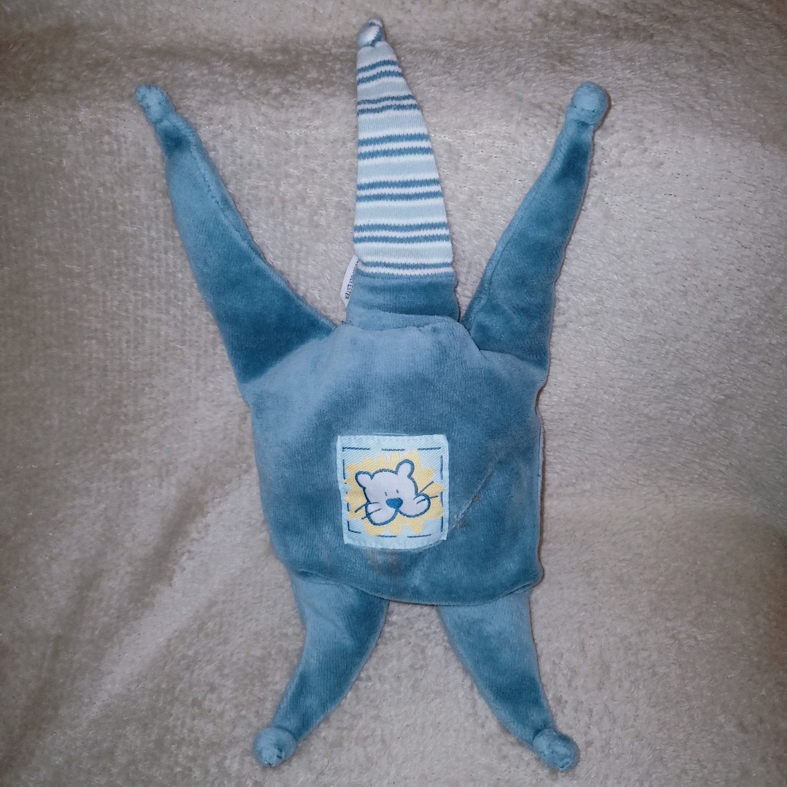 Marca. Mon petit chien tutpopje met rammelaar., Kinderen en Baby's, Speelgoed | Knuffels en Pluche, Gebruikt, Overige merken, Overige typen