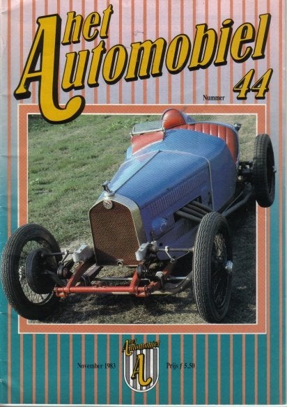 Automobiel 44 1983: Austin Seven - Lombard - T Ford - Wankel, Ophalen of Verzenden, Gelezen, Algemeen