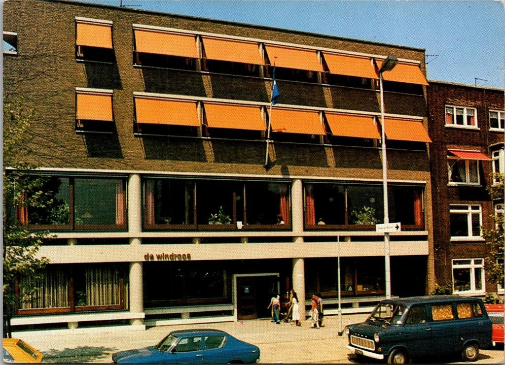 Rotterdam - Jeugdherberg De Windroos, Verzenden, 1960 tot 1980, Gelopen, Zuid-Holland