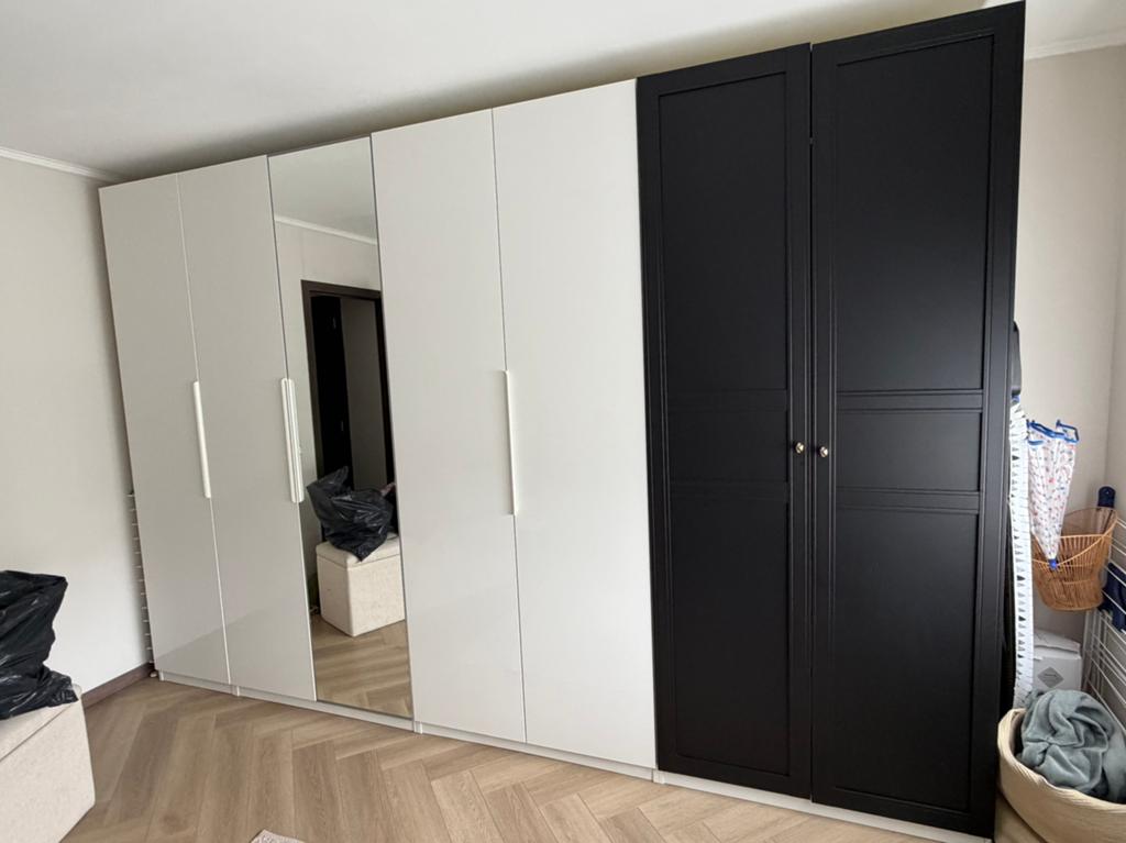 IKEA PAX deuren FARDAL, ÅHEIM spiegel en FLISBERGET, Ophalen, Minder dan 25 cm, 50 tot 100 cm, 200 cm of meer