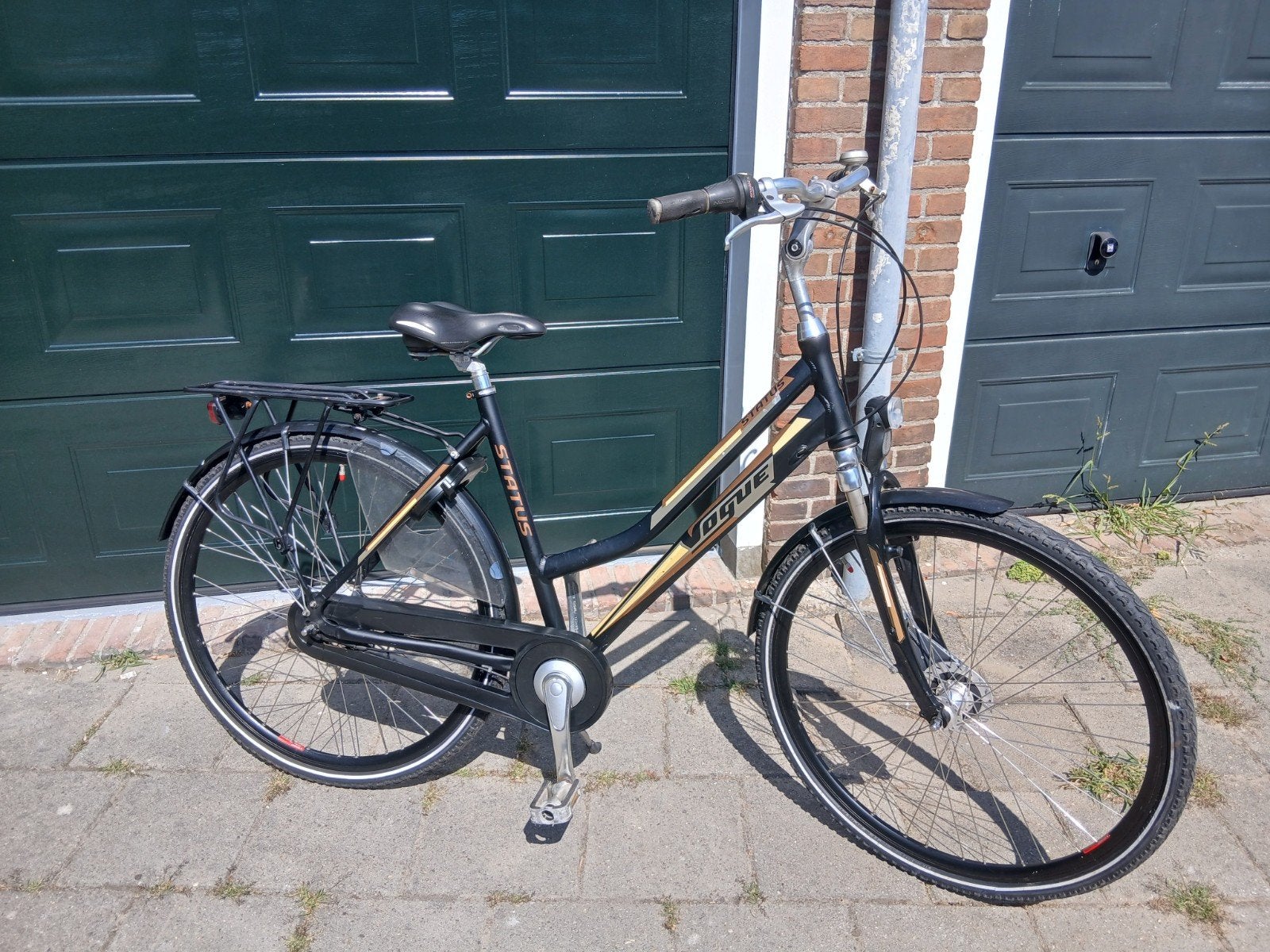 Vogue Status damesfiets met lage instap en versnellingen, Versnellingen, Schijfrem, Ophalen, Overige merken