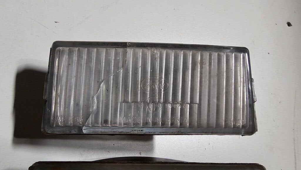 Mistlamp rechts met glas schade BMW 3 Serie E30  type 1 6317, Auto-onderdelen, Gebruikt, -, -, Ophalen of Verzenden