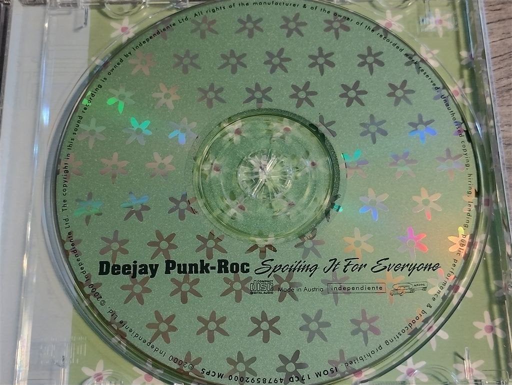 Deejay Punk-Roc ‎– Spoiling It For Everyone, Ophalen of Verzenden, Zo goed als nieuw, Disco