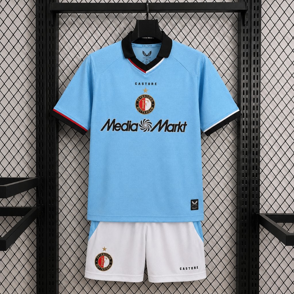 Feyenoord 26/27 Uit Tenue Kids - Maat 152, Kinderen en Baby's, Kinderkleding | Maat 152, Castore, Verzenden, Jongen of Meisje