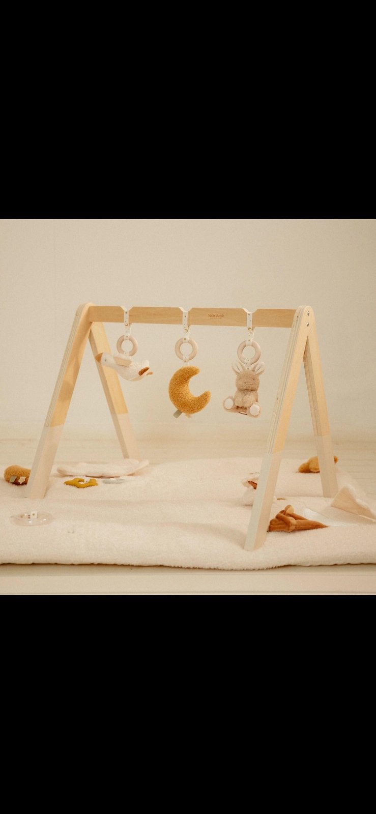 mooie Little Dutch Newborn Naturals babygym, Kinderen en Baby's, Speelgoed | Babyspeelgoed, Ophalen of Verzenden, Zo goed als nieuw