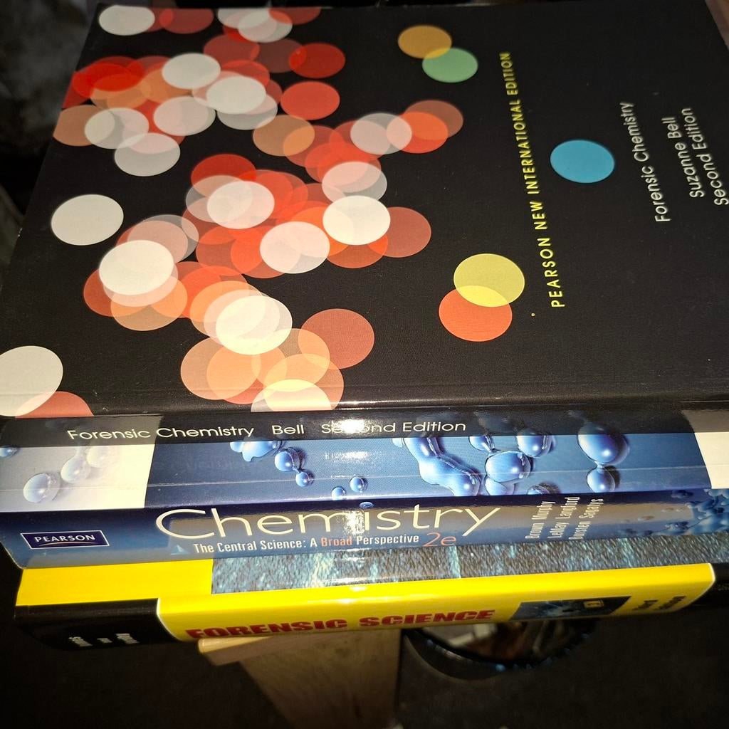 FORENSISCH chemie boeken HBO, Ophalen of Verzenden, Zo goed als nieuw, Overige niveaus