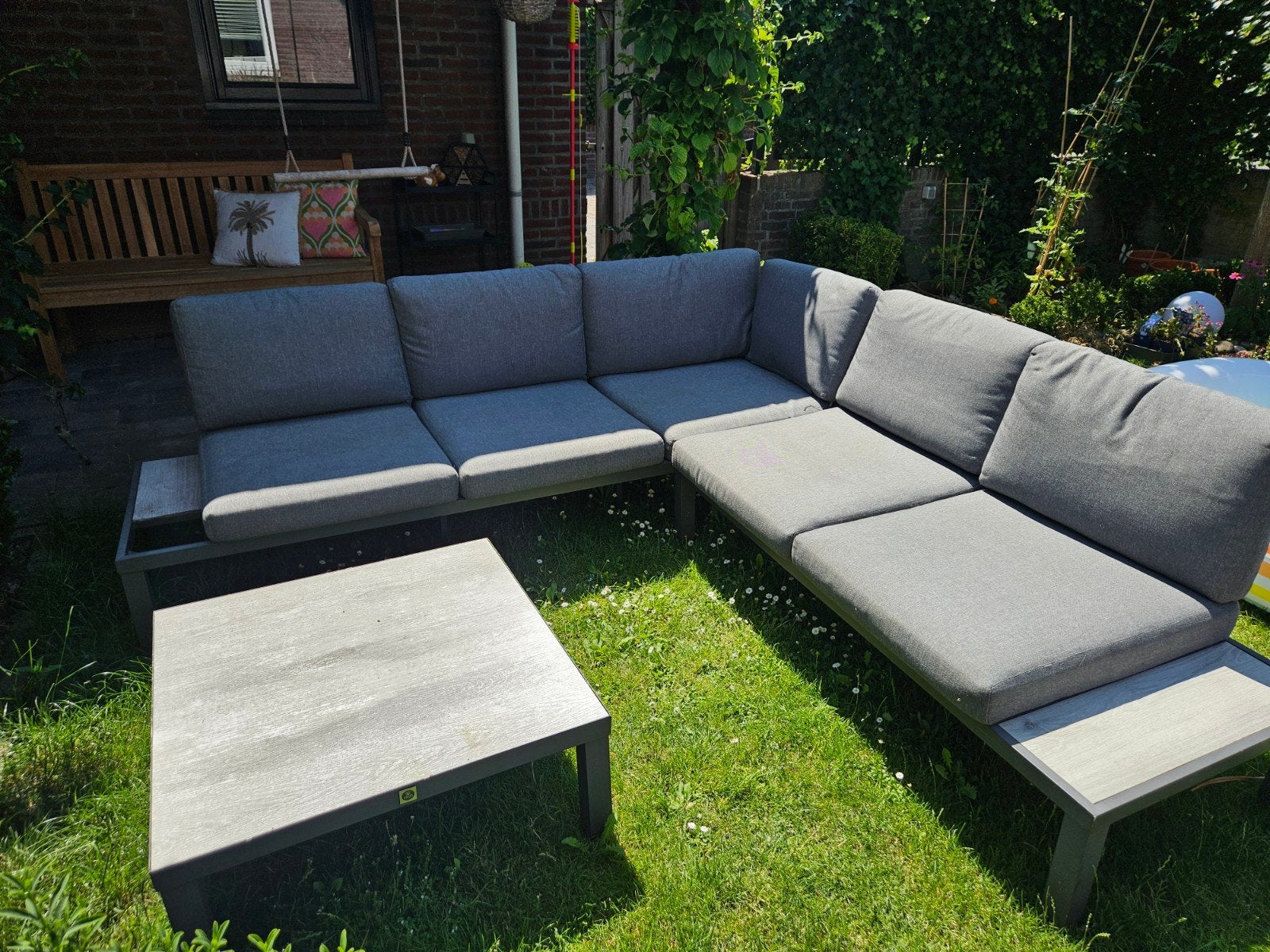 Loungeset Le Sud, Ophalen, Gebruikt, Wicker