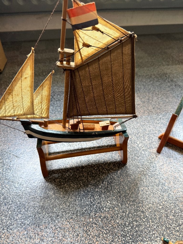 Traditionele Nederlandse botter visserschip, Ophalen of Verzenden