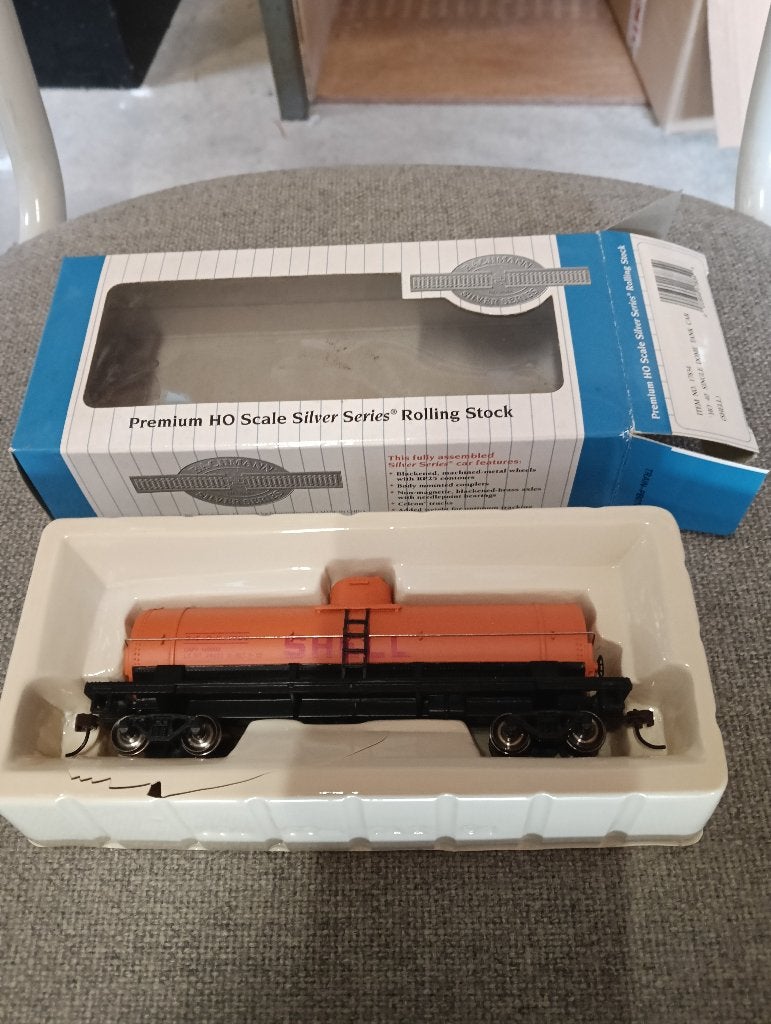 Bachmann 17834 Ketelwagen SHELL H0, Hobby en Vrije tijd, Gebruikt, Bachmann, Gelijkstroom of Wisselstroom, Wagon