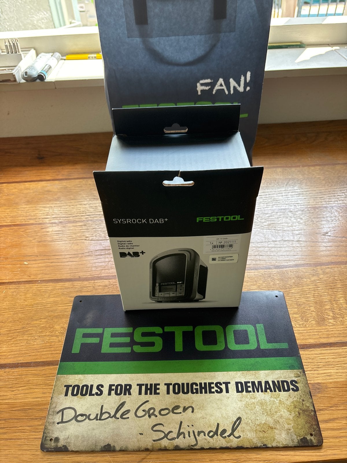 Festool SYSROCK DAB+ Bouwradio - Nieuw in doos, Ophalen of Verzenden, Nieuw