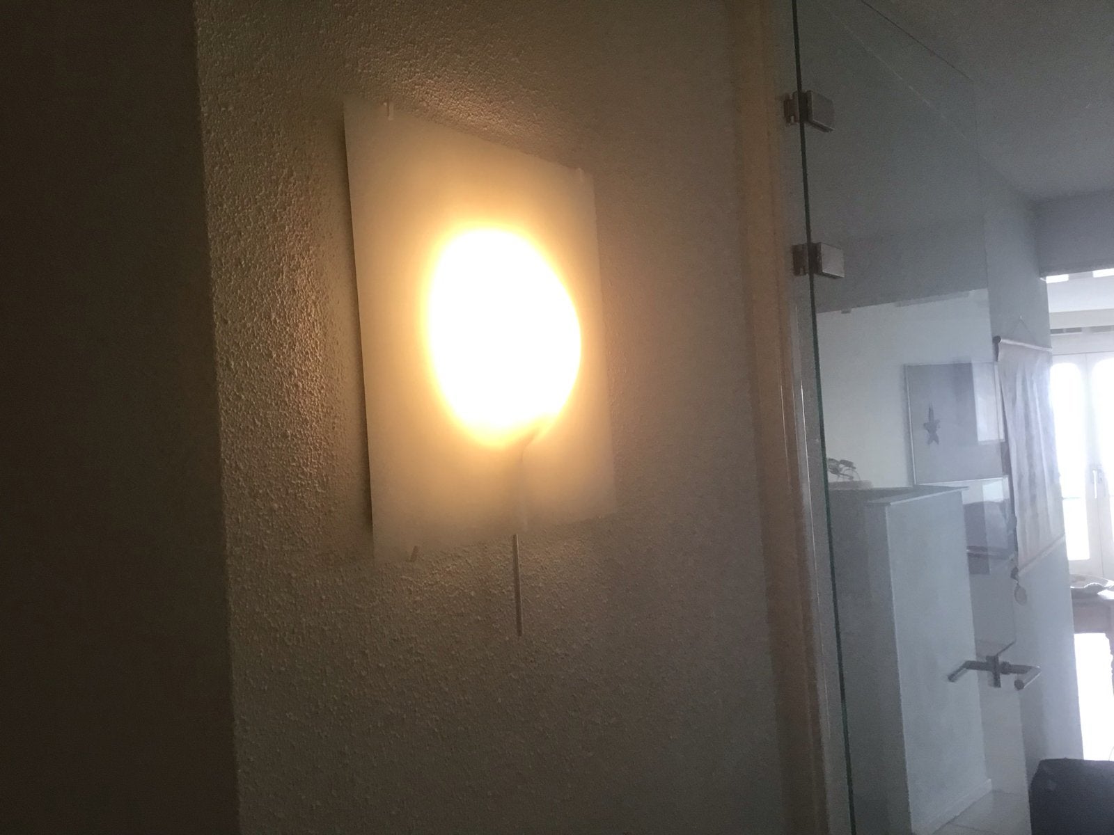 IKEA Cecilia Johansson Stamning wandlamp, Ophalen, IKEA, Glas, Zo goed als nieuw