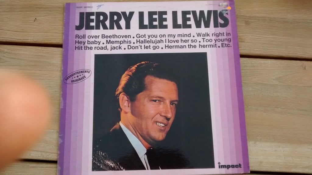 LP - Jerry Lee Lewis - Jerry Lee Lewis, Cd's en Dvd's, Ophalen of Verzenden, Zo goed als nieuw, 12 inch, Rock-'n-roll
