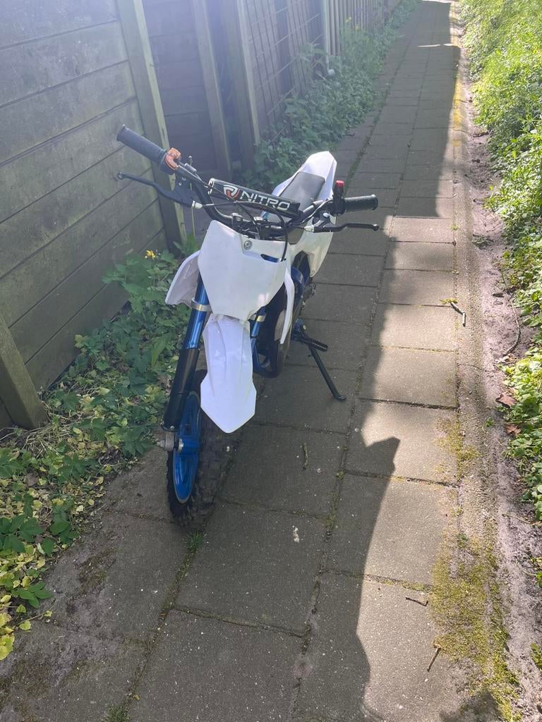 Pitbike 50cc, Fietsen en Brommers, Ophalen, Zo goed als nieuw, Pitbike