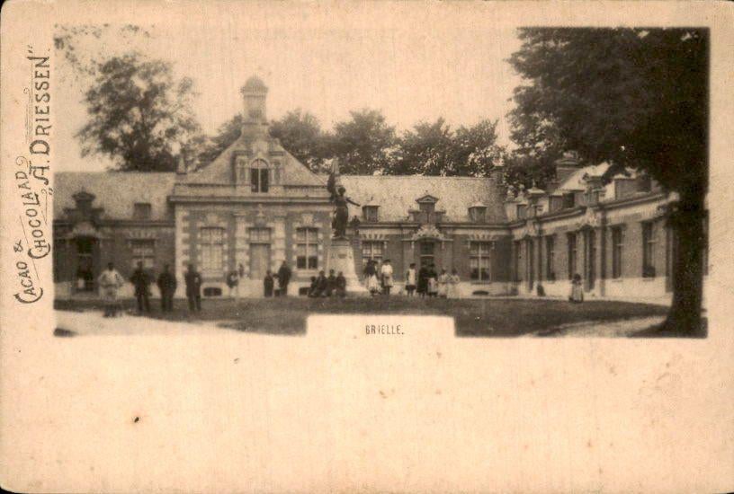 Brielle - Cacao - Chocoade Driessen, Ophalen of Verzenden, Voor 1920, Ongelopen, Zuid-Holland