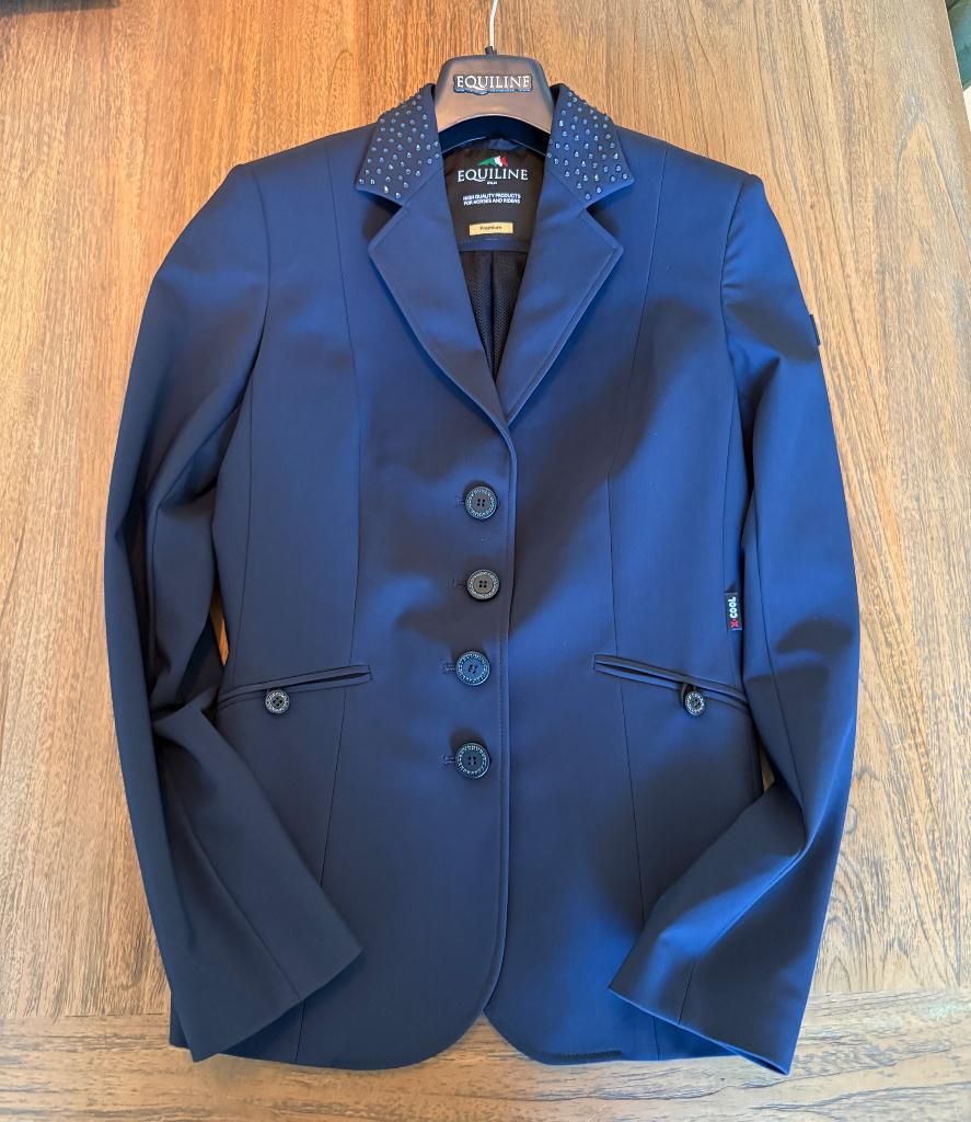 Equiline wedstrijd jasje maat 36 NL, Dieren en Toebehoren, Paardrijkleding, Verzenden, Dames, Bovenkleding, Nieuw
