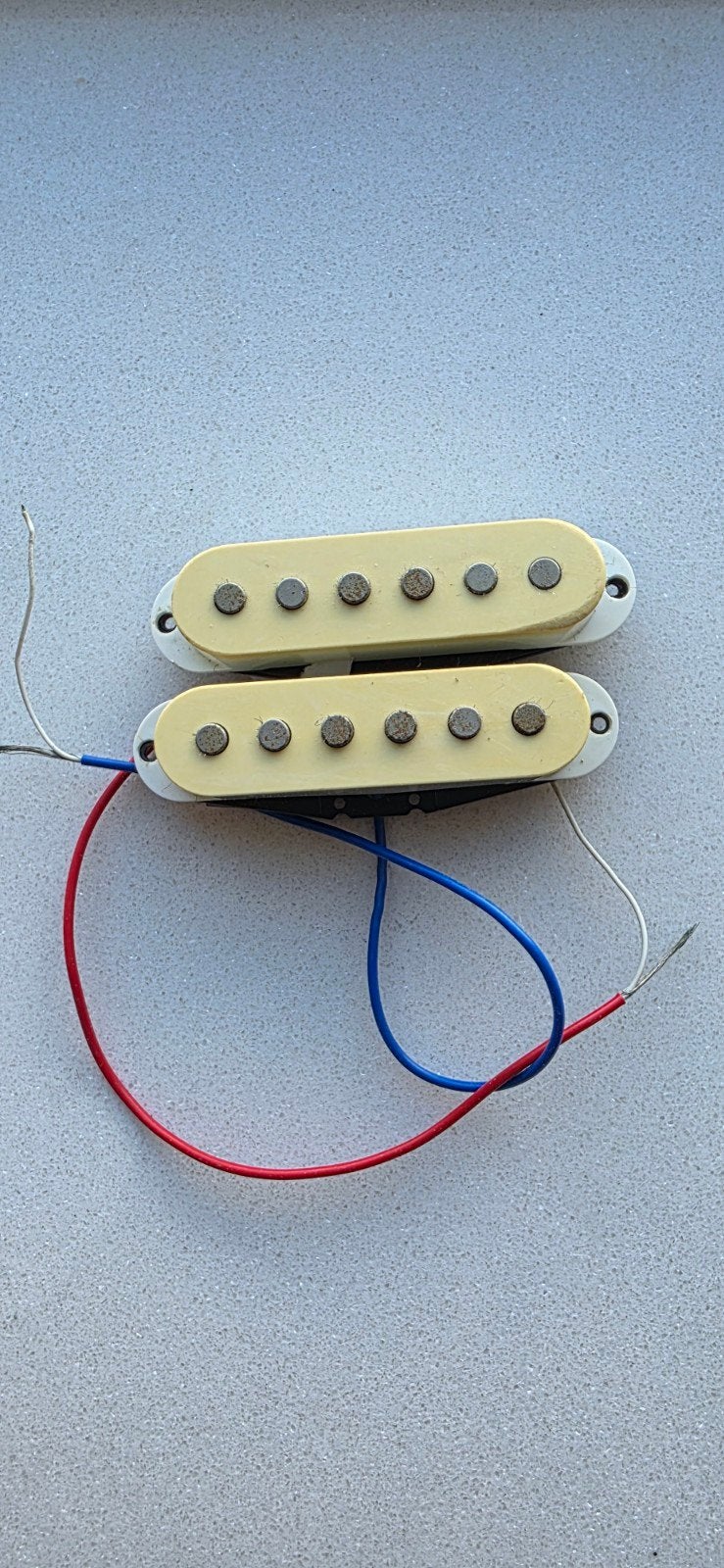 Set van 2 gitaar single coil elementen uit Yamaha Pacifica, Ophalen of Verzenden, Gebruikt, Elektrische gitaar