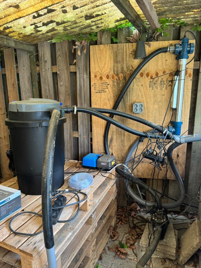 Vijverspullen ‼️, Tuin en Terras, Vijver-toebehoren, Ophalen, Zo goed als nieuw, Vijverfilter