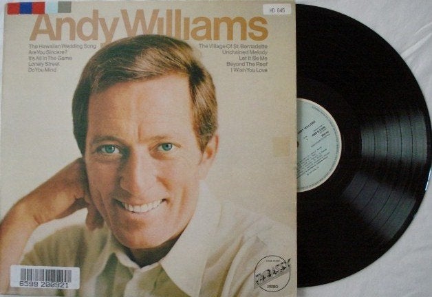 Andy Williams, LP, Gebruikt, Ophalen of Verzenden, 12 inch