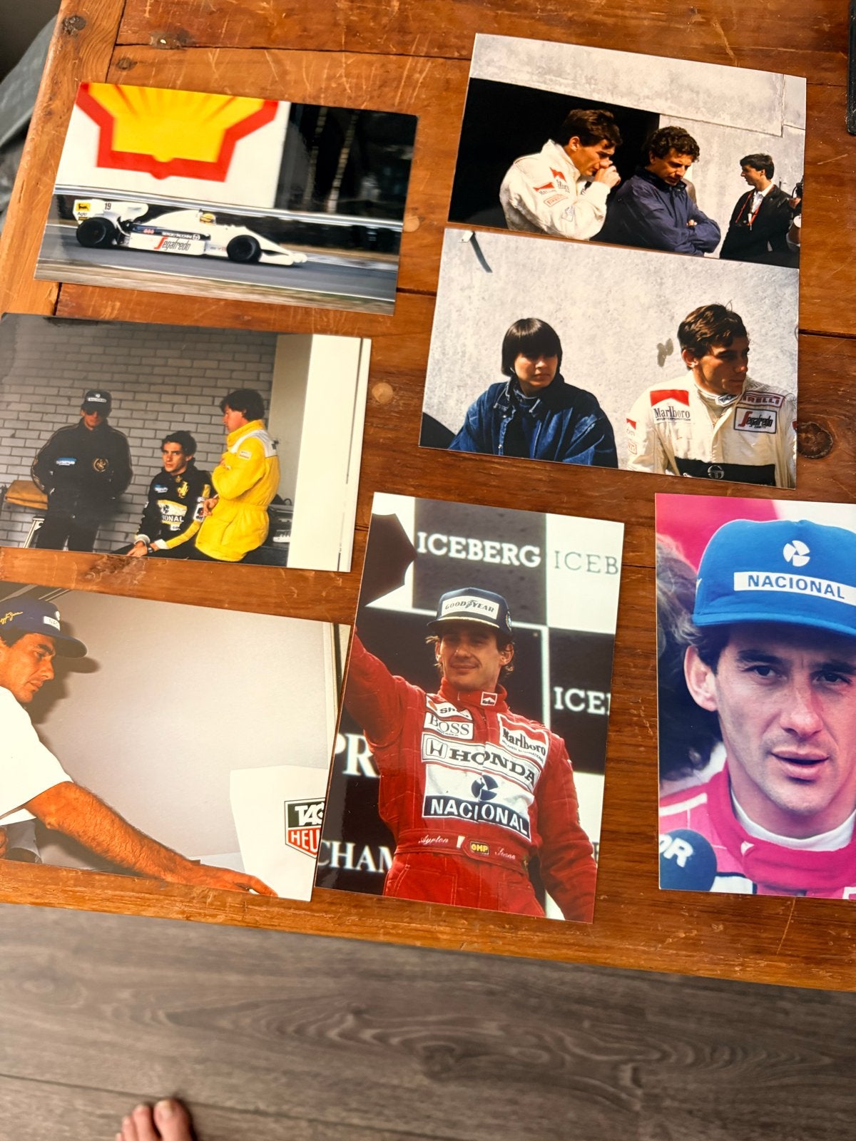 Ayrton Senna Formule 1 Foto Collectie - Zeldzaam!, Ophalen of Verzenden, Gebruikt, Formule 1