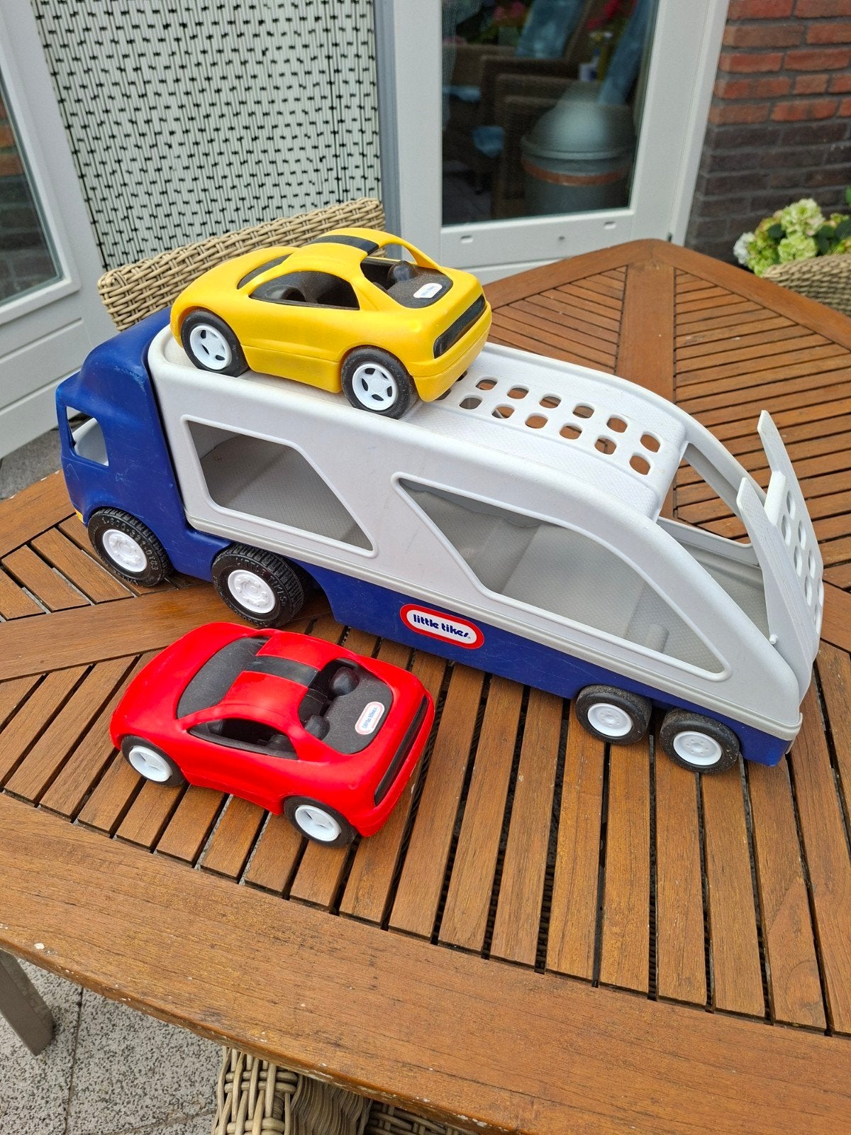 grote auto, Ophalen