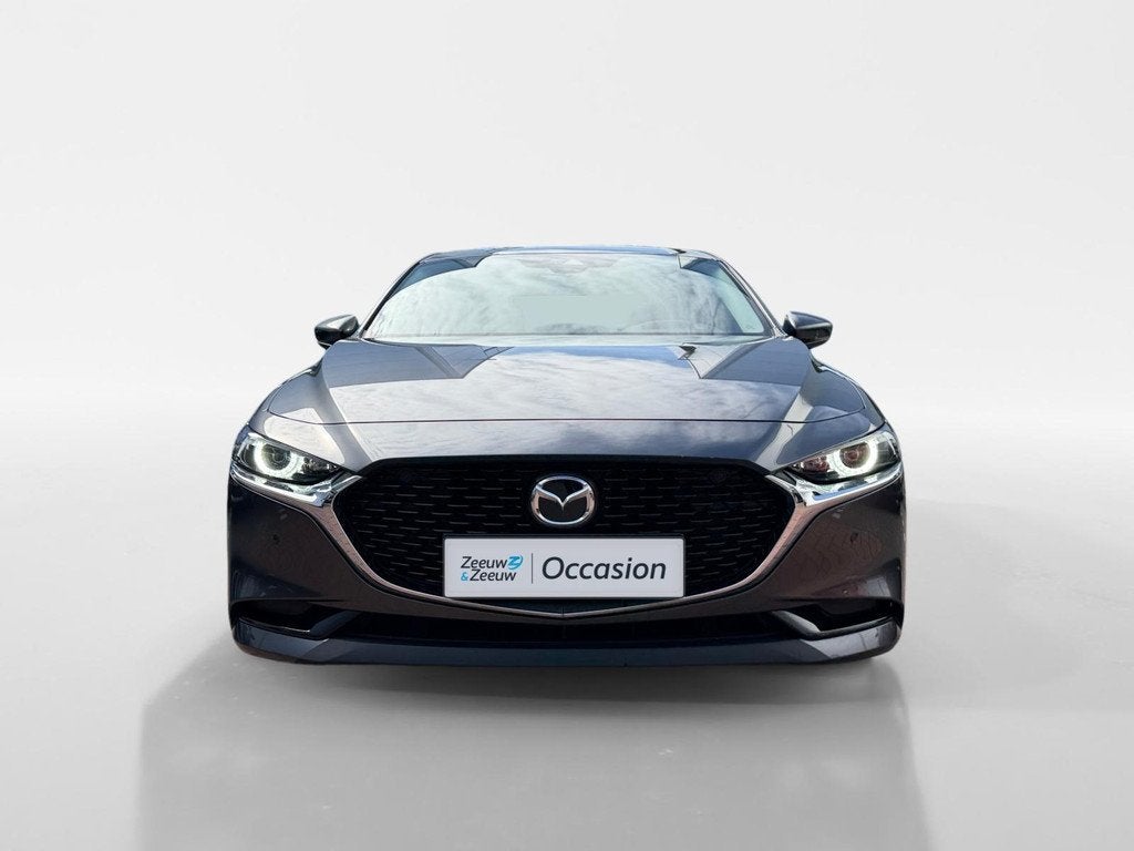 Mazda 3 2.0 e-SkyActiv-G M Hybrid 122 Comfort met Bose | Zee, Auto's, Mazda, Stof, Gebruikt, 4 cilinders, 122 pk