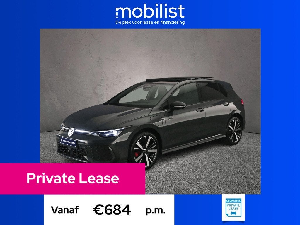 Volkswagen Golf GTE (bj 2025, automaat), 4 cilinders, Plug-in hybride, 1700 kg, 333 km/l