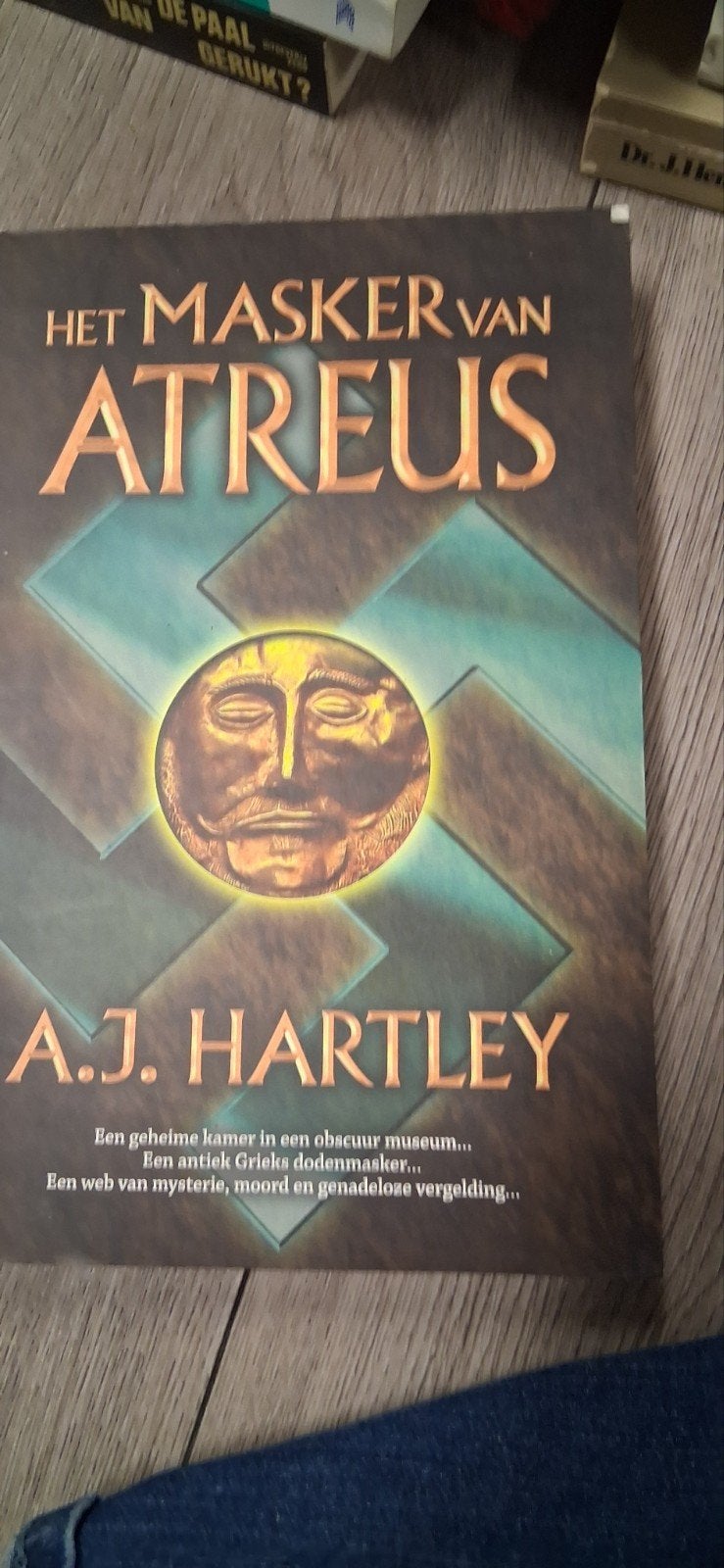 Het Masker van Atreus - A.J. Hartley (Thriller)