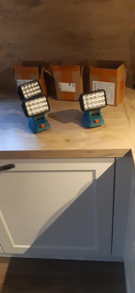 Krachtige schijnwerpers voor Makita batterij - Nieuw, Ophalen of Verzenden, Nieuw