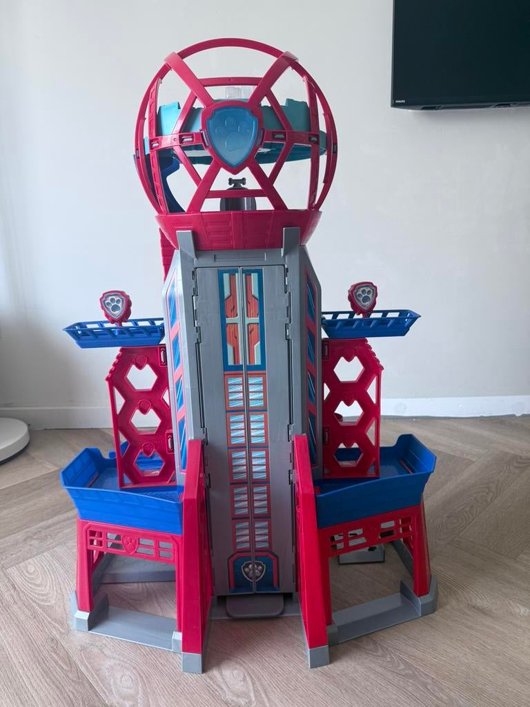 Paw Patrol Mighty pups tower XXL, Ophalen, Zo goed als nieuw
