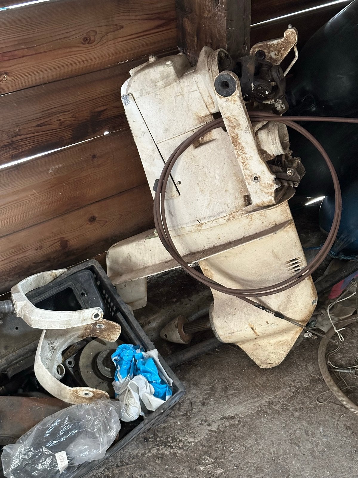 Volvo Penta Staartstuk 270 (zonder transomschild), Ophalen, Gebruikt, Motor en Techniek, Motorboot