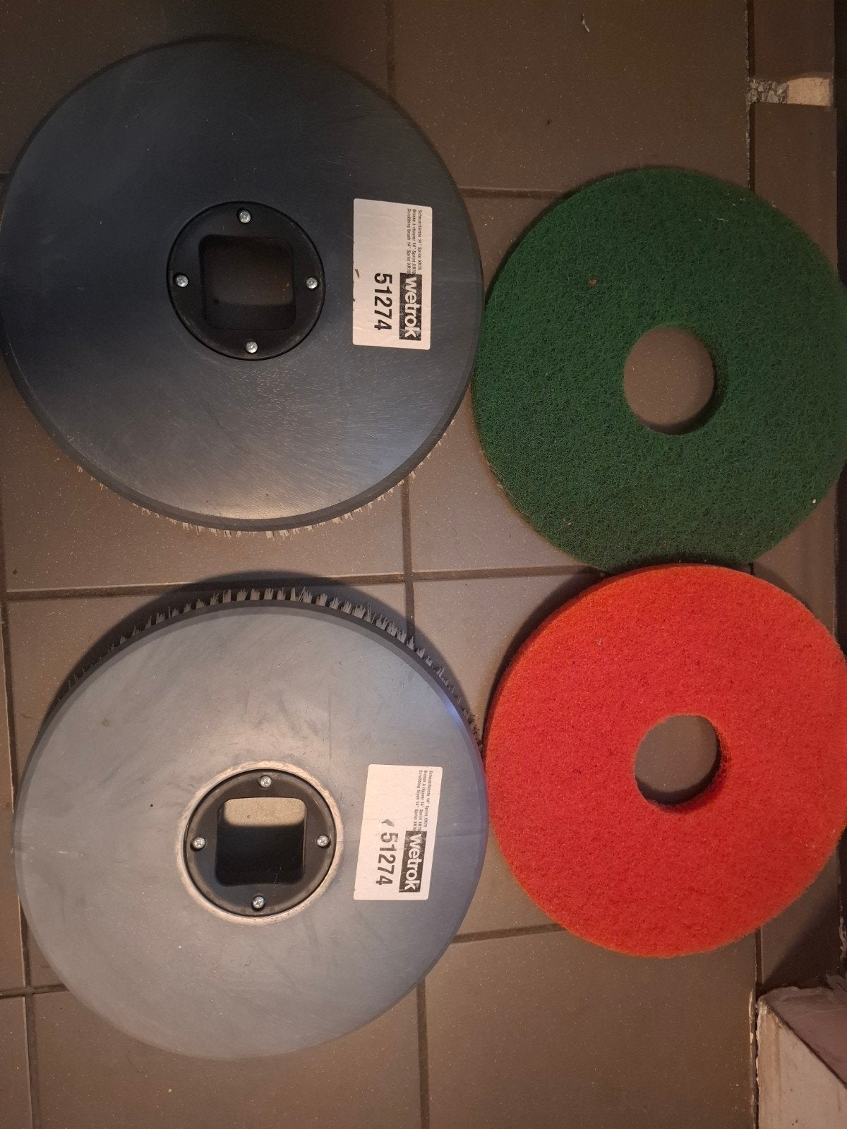 Wetrok borstels" Sprint XR70 en Pads, Ophalen of Verzenden
