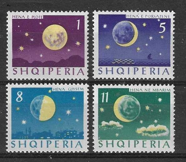Albanië Michel 839-842 postfris, Ophalen of Verzenden, Overige landen, Postfris