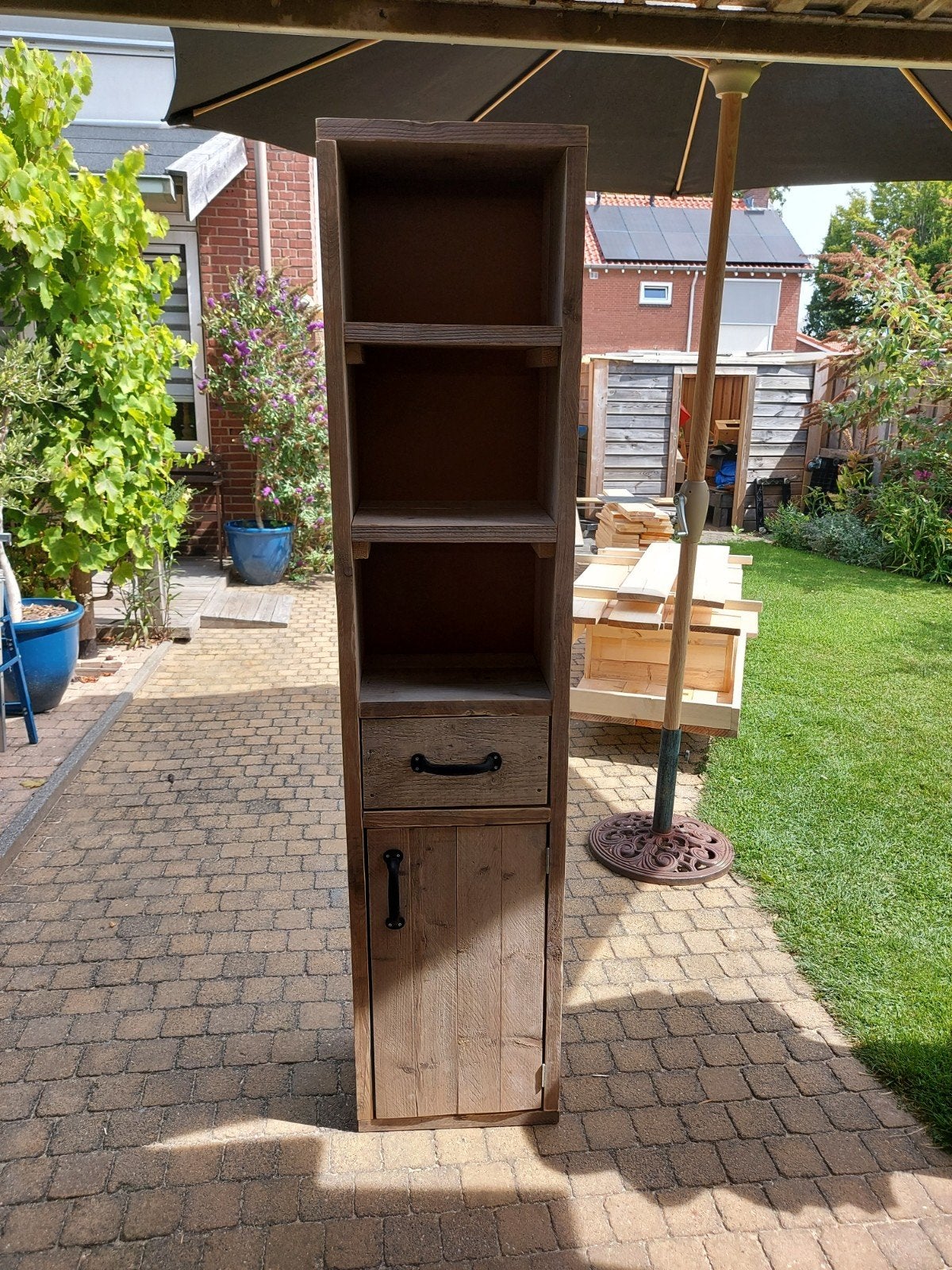 Badkamer kast steigerhout, Huis en Inrichting, Ophalen, Nieuw, 50 tot 100 cm, Minder dan 100 cm
