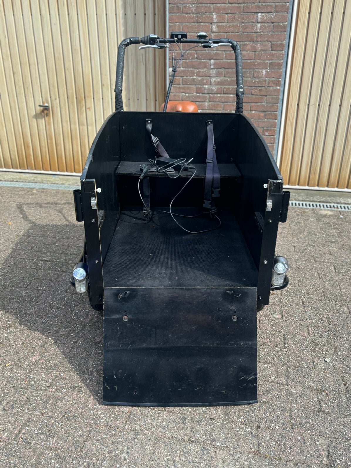 Elektrische dog Troy bakfiets ideaal voor hond, Ophalen of Verzenden, Nieuw, Voor, Deur