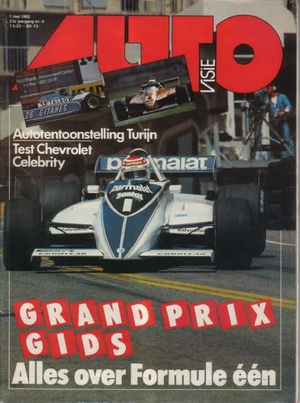 Autovisie 9 1982 : Chevrolet Celebrity - Daihatsu Charmant, Ophalen of Verzenden, Gelezen, Algemeen