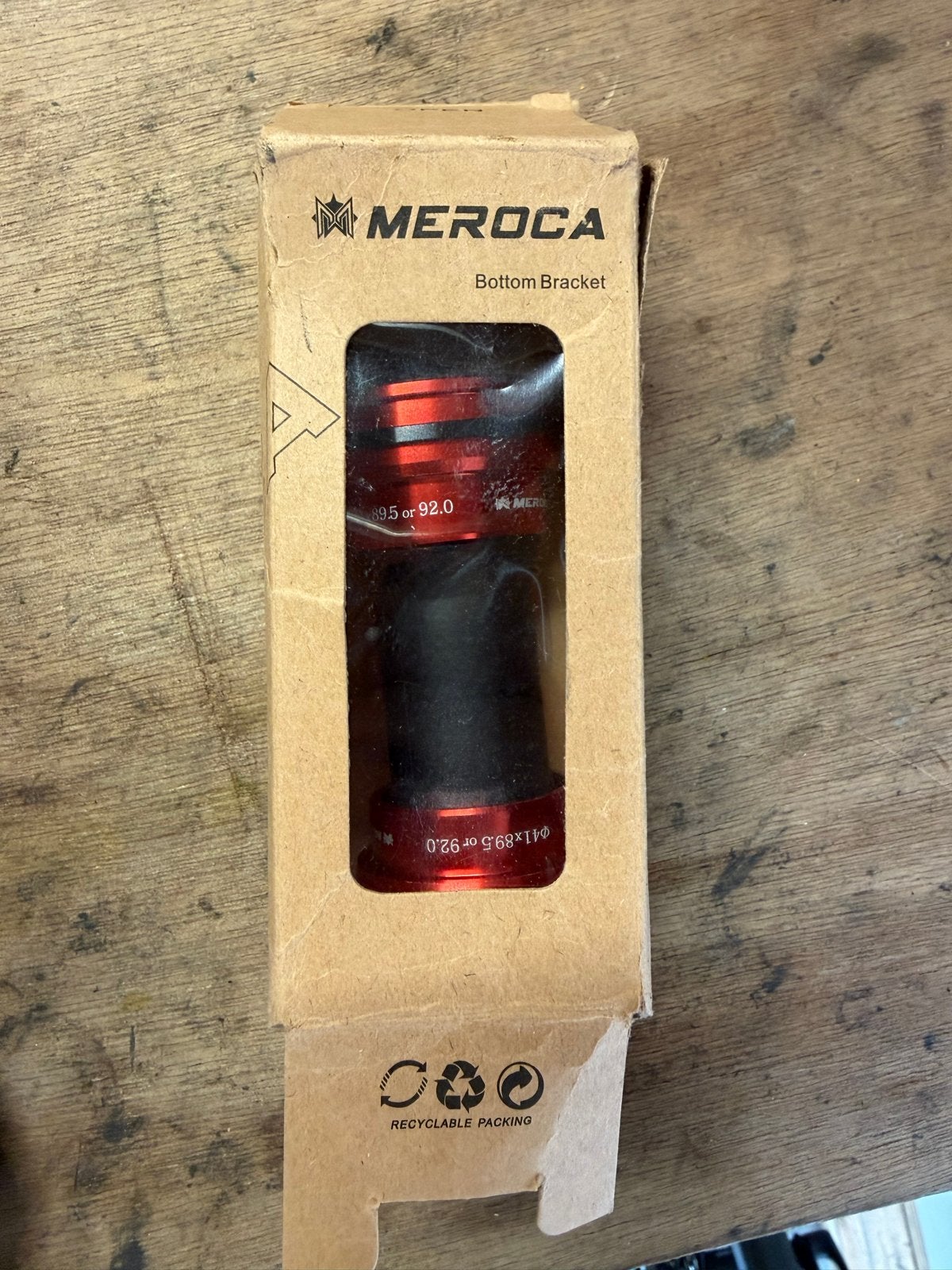 Meroca keramische BB92 Pressfit Shimano 24mm bottom bracket, Crankstel of Pedalen, Overige materialen, Nieuw, Ophalen of Verzenden