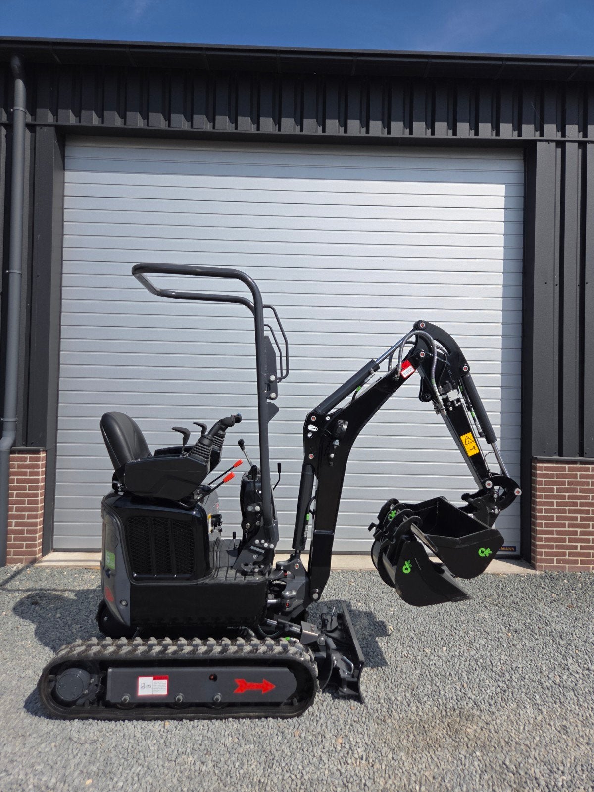Ross minigraver, 1200kg, Kubota, Ophalen, Graafmachine