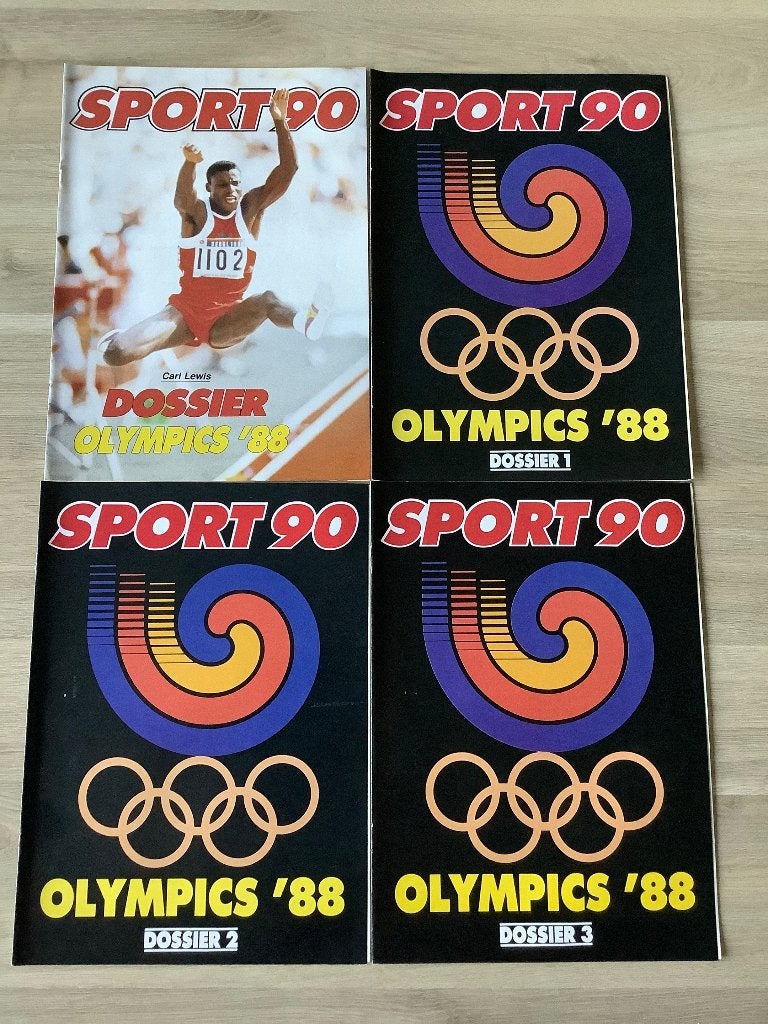 Bijlagen Sport 90 - Olympische Spelen 1988, Boeken, Sport 90, Ophalen of Verzenden, Zo goed als nieuw, Overige sporten