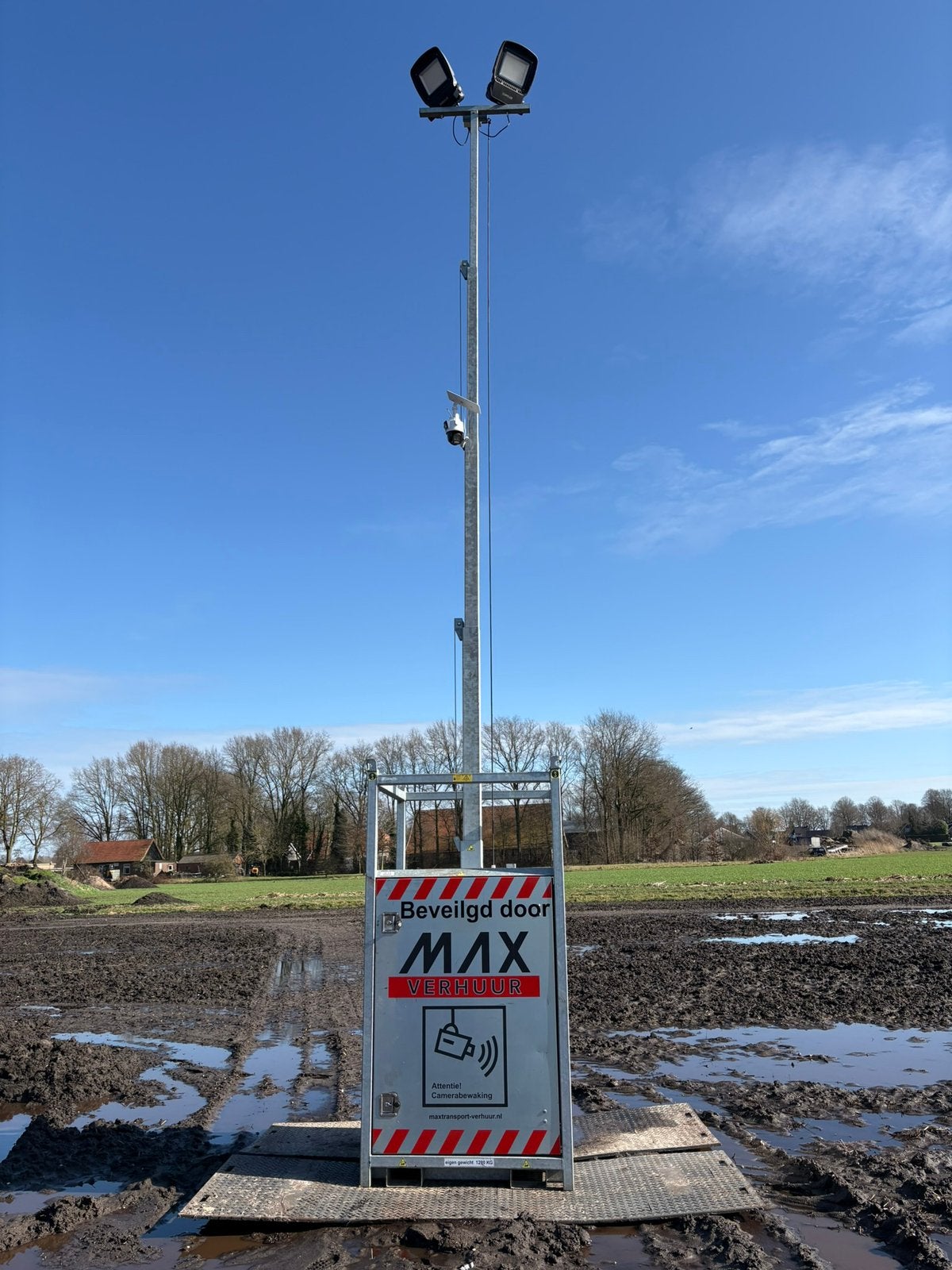 Te huur lichtmast cameramast, Ophalen, Zo goed als nieuw, 500 watt of meer, Overige typen