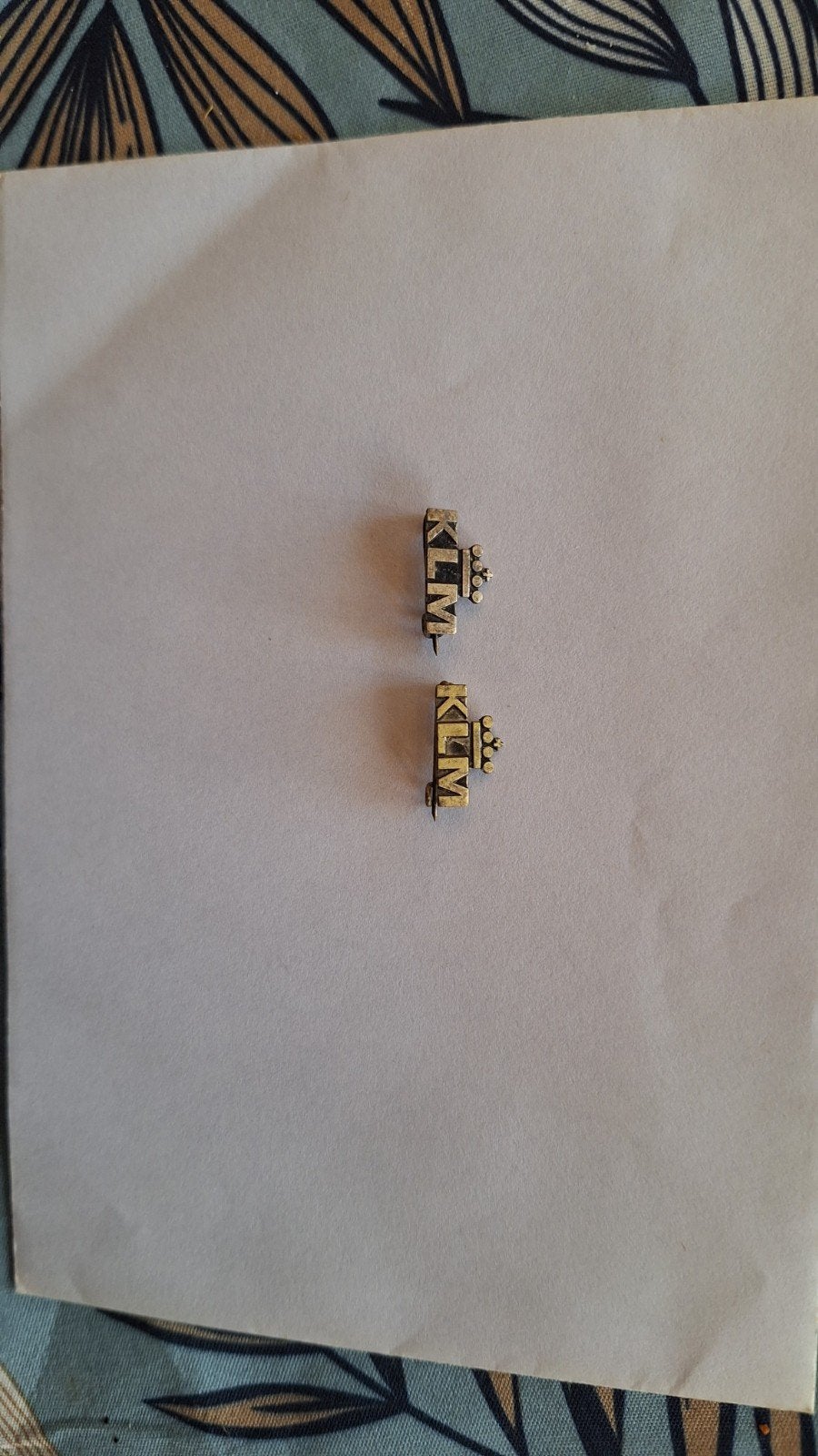 KLM Speldjes - Set van 2, Ophalen