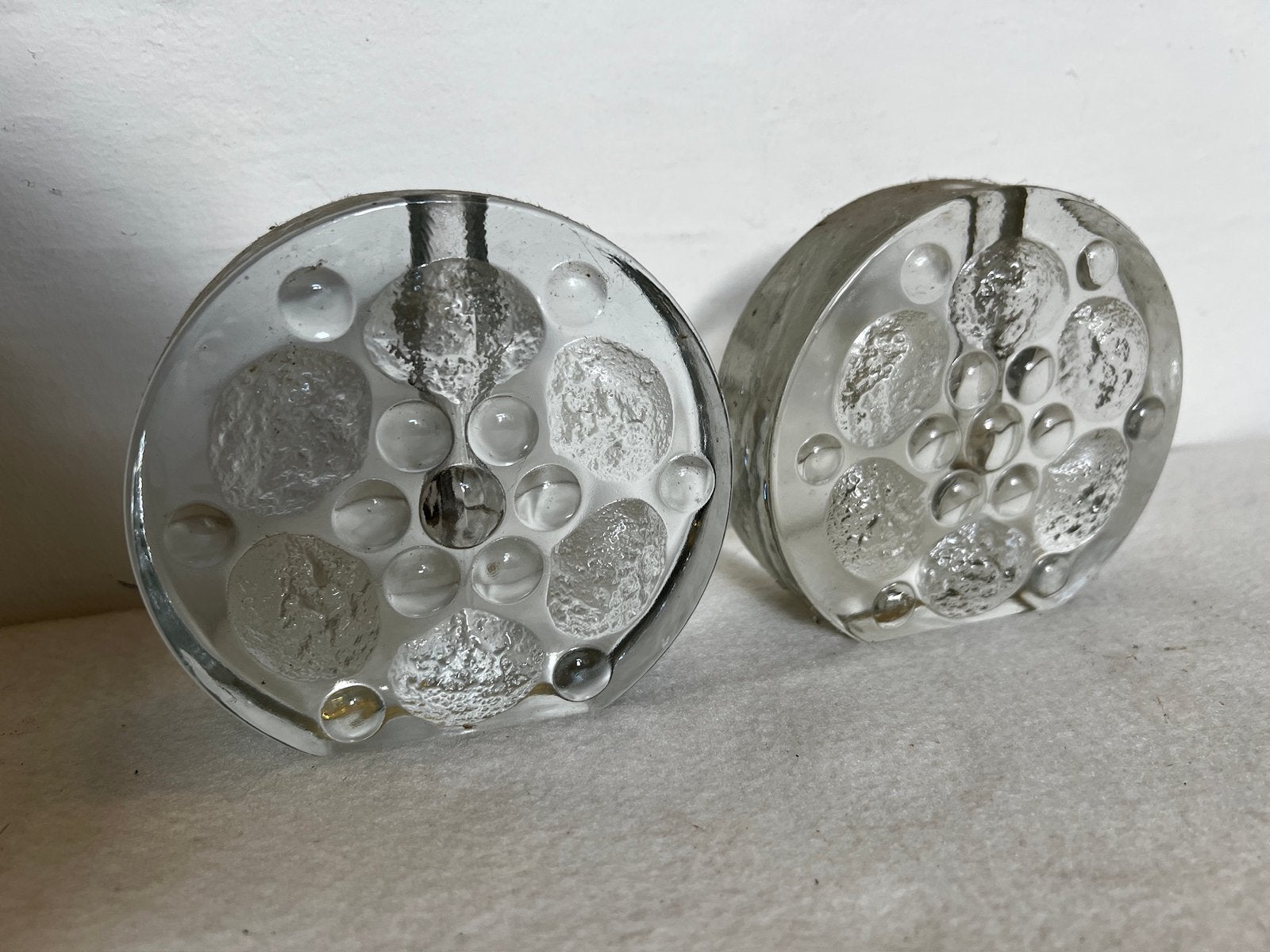 3 Vintage Solifleur’s van Walther Glas., Ophalen of Verzenden