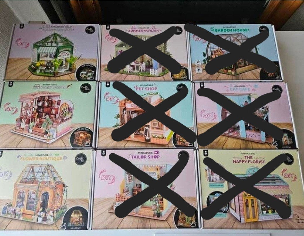 Miniatuur huisjes DIY, Nieuw, Ophalen of Verzenden, Overige materialen, Overige merken