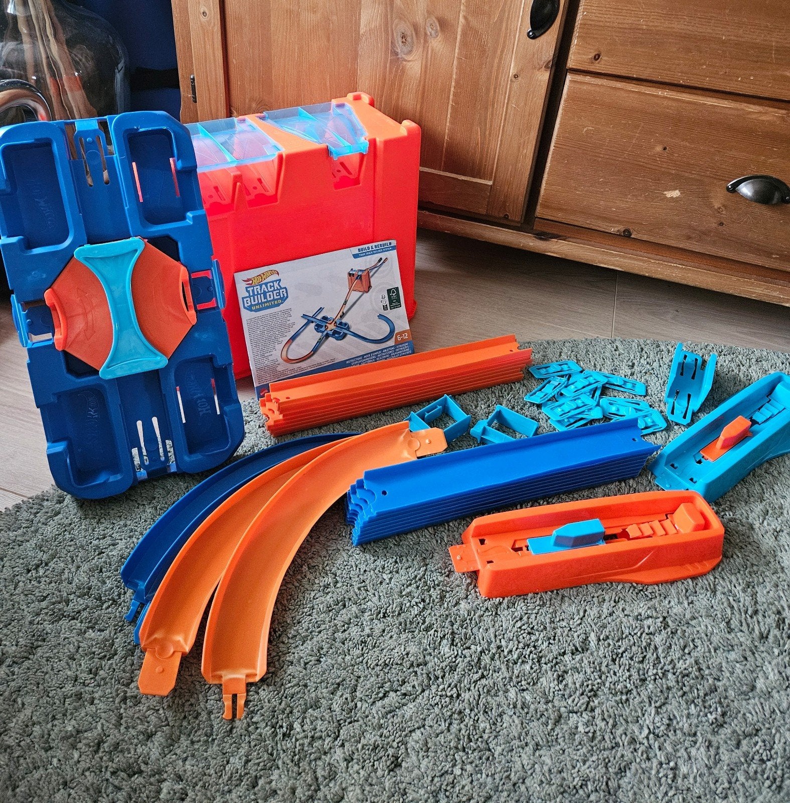 Hot Wheels Track Builder Unlimited - Zo goed als nieuw, Kinderen en Baby's, Speelgoed | Speelgoedvoertuigen, Ophalen of Verzenden